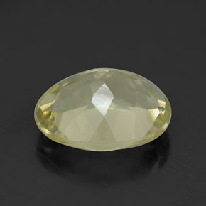 Cuarzo amarillo natural de 3,41 ct, corte óvalo, VVS