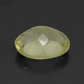 Cuarzo amarillo natural de 3,35 ct, corte óvalo, VVS-VS