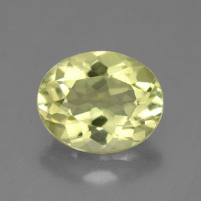 Cuarzo amarillo natural de 3,73 ct, corte óvalo, VVS-VS