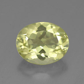 Cuarzo amarillo natural de 3,74 ct, corte óvalo, VVS