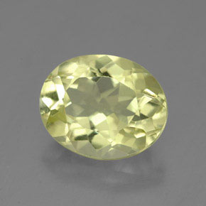 Cuarzo amarillo natural de 3,74 ct, corte óvalo, VVS