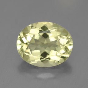 Cuarzo amarillo natural de 3,85 ct, corte óvalo, VVS
