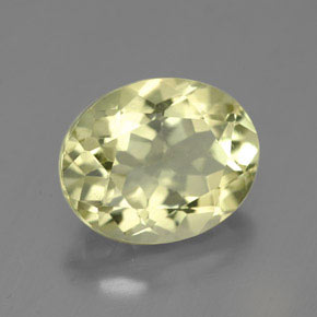 Cuarzo amarillo natural de 3,85 ct, corte óvalo, VVS