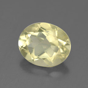 Cuarzo amarillo natural de 3,34 ct, corte óvalo, VVS