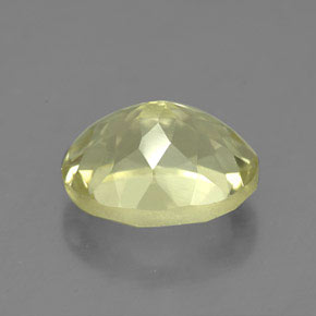 Cuarzo amarillo natural de 3,91 ct, corte óvalo, VVS