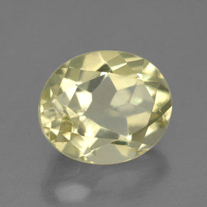 Cuarzo amarillo natural de 4,22 ct, corte óvalo, VVS