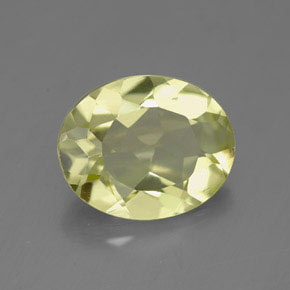 Cuarzo amarillo natural de 3,26 ct, corte óvalo, VVS