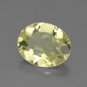 Cuarzo amarillo natural de 3,26 ct, corte óvalo, VVS
