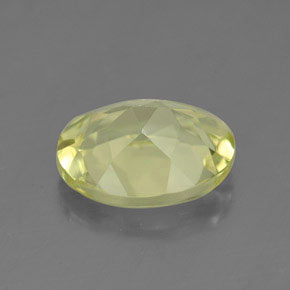 Cuarzo amarillo natural de 3,26 ct, corte óvalo, VVS