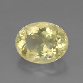 Cuarzo amarillo natural de 4,25 ct, corte óvalo, VVS-VS
