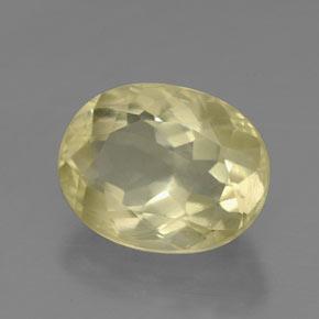 Cuarzo amarillo natural de 3,68 ct, corte óvalo, VVS-VS