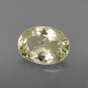 Cuarzo amarillo natural de 1,95 ct, corte óvalo, VS