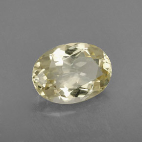 Cuarzo amarillo natural de 1,95 ct, corte óvalo, VS