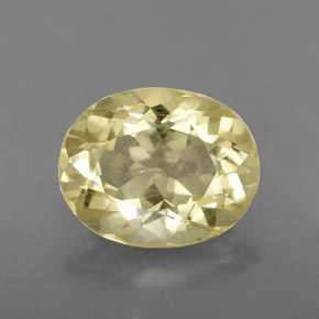 Cuarzo amarillo natural de 3,12 ct, corte óvalo, VVS