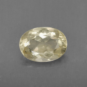 Cuarzo amarillo natural de 1,69 ct, corte óvalo, VVS