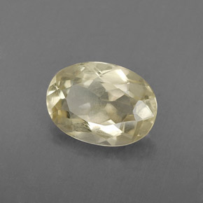 Cuarzo amarillo natural de 1,69 ct, corte óvalo, VVS