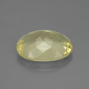 Cuarzo amarillo natural de 5,04 ct, corte óvalo, VS-SI