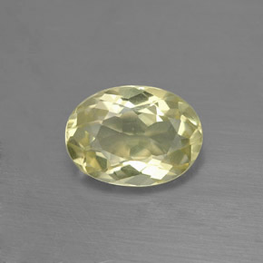 Cuarzo amarillo natural de 1,45 ct, corte óvalo, VVS-VS