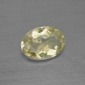 Cuarzo amarillo natural de 1,45 ct, corte óvalo, VVS-VS