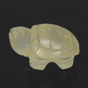 Cuarzo amarillo natural de 17,14 ct, transparente, transparente / translúcido