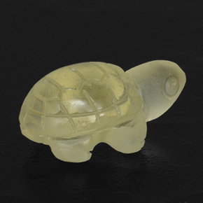 Cuarzo amarillo natural de 14,72 ct, transparente, transparente / translúcido