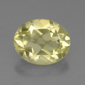Cuarzo amarillo natural de 3,43 ct, corte óvalo, VVS-VS