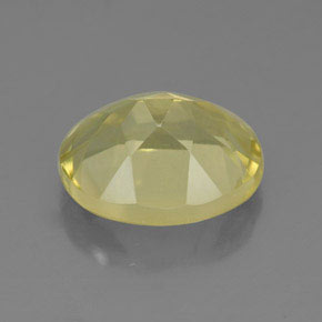 Cuarzo amarillo natural de 3,43 ct, corte óvalo, VVS-VS
