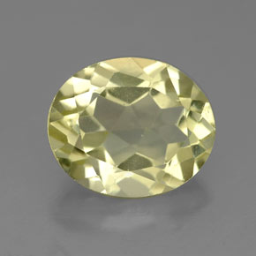 Cuarzo amarillo natural de 3,22 ct, corte óvalo, VVS-VS