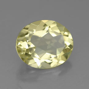 Cuarzo amarillo natural de 3,22 ct, corte óvalo, VVS-VS