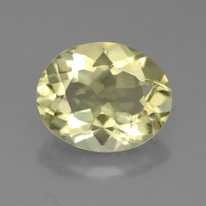 Cuarzo amarillo natural de 3,19 ct, corte óvalo, VVS-VS