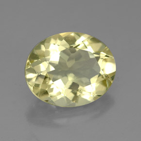 Cuarzo amarillo natural de 3,19 ct, corte óvalo, VVS-VS