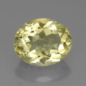 Cuarzo amarillo natural de 4,22 ct, corte óvalo, VVS