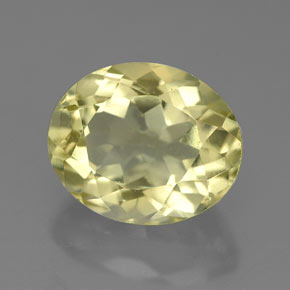 Cuarzo amarillo natural de 4,22 ct, corte óvalo, VVS
