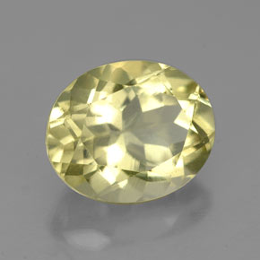 Cuarzo amarillo natural de 3,59 ct, corte óvalo, VVS-VS
