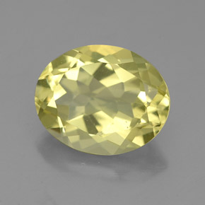 Cuarzo amarillo natural de 3,34 ct, corte óvalo, VVS