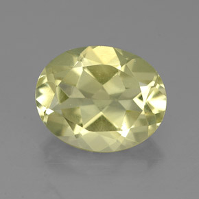 Cuarzo amarillo natural de 3,09 ct, corte óvalo, VVS