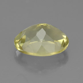 Cuarzo amarillo natural de 3,42 ct, corte óvalo, VVS