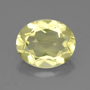 Cuarzo amarillo natural de 3,08 ct, corte óvalo, VS