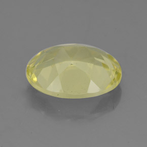 Cuarzo amarillo natural de 3,08 ct, corte óvalo, VS