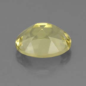 Cuarzo amarillo natural de 3,32 ct, corte óvalo, VVS