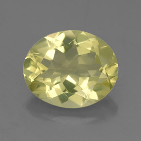 Cuarzo amarillo natural de 3,10 ct, corte óvalo, VVS-VS