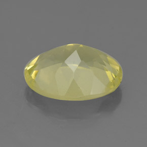 Cuarzo amarillo natural de 3,10 ct, corte óvalo, VVS-VS
