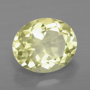 Cuarzo amarillo natural de 3,44 ct, corte óvalo, VVS-VS