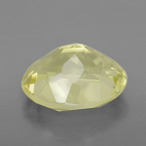 Cuarzo amarillo natural de 3,44 ct, corte óvalo, VVS-VS