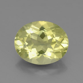 Cuarzo amarillo natural de 2,99 ct, corte óvalo, VS