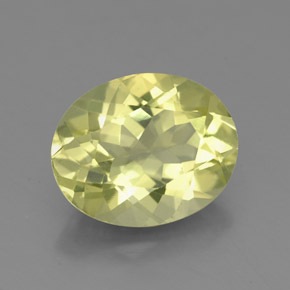 Cuarzo amarillo natural de 2,99 ct, corte óvalo, VS