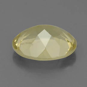 Cuarzo amarillo natural de 2,88 ct, corte óvalo, VVS-VS