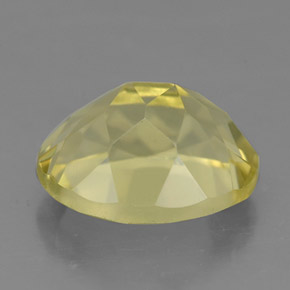 Cuarzo amarillo natural de 3,82 ct, corte óvalo, VS