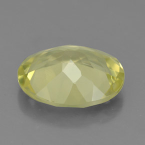 Cuarzo amarillo natural de 2,79 ct, corte óvalo, VS
