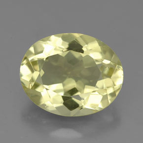 Cuarzo amarillo natural de 3,74 ct, corte óvalo, VVS-VS